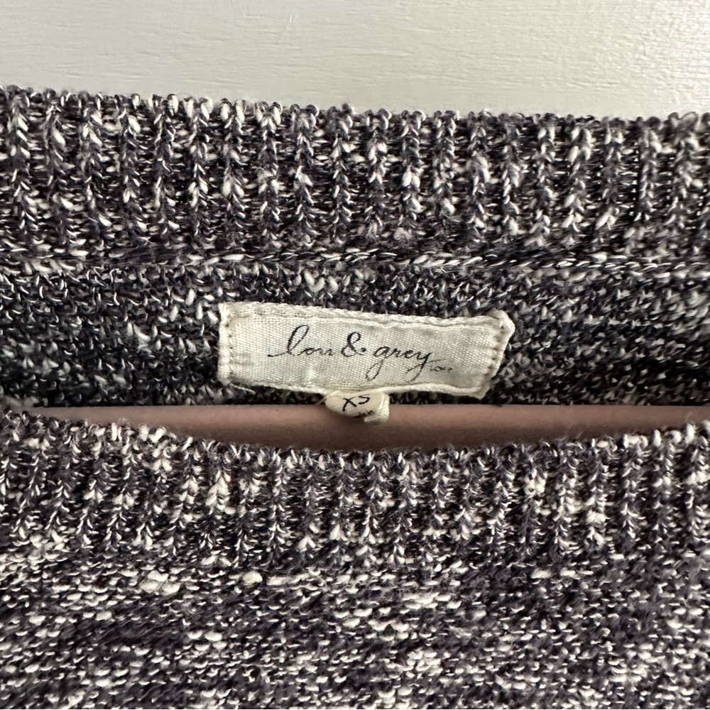 Lou & Grey Lightweight Woven Sweater size XS - Picture 9 of 9